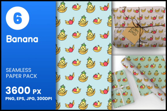 Banana Seamless Patterns: Creative Solutions for Design Projects