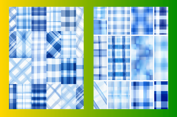 Blue and White Plaid Patterns: A Timeless Design for Creative Projects