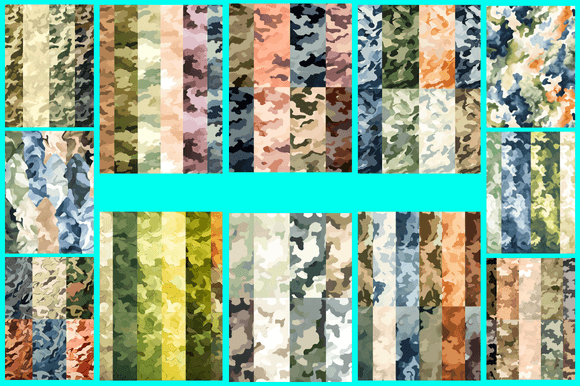 Camo Patterns for Creative Projects