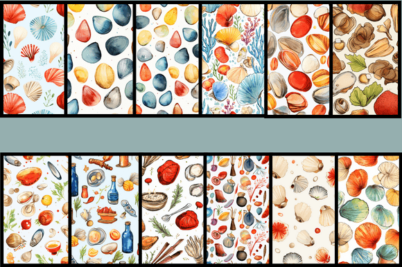 Clam Bake Patterns for Creative Projects