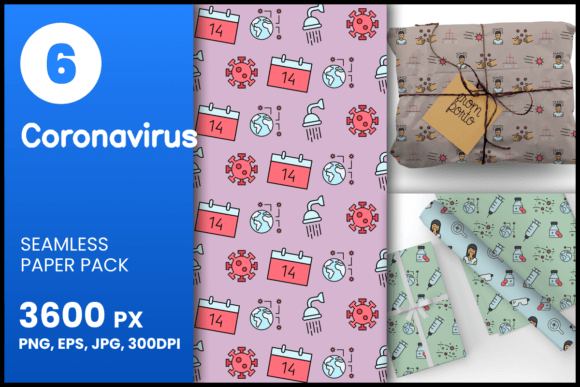 Coronavirus Seamless Patterns: A Creative Resource for Designers and Creators