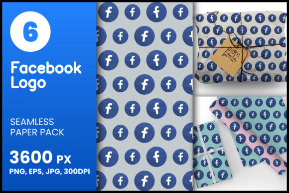 Facebook Logo Seamless Patterns: A Versatile Design Asset for Creative and Professional Use