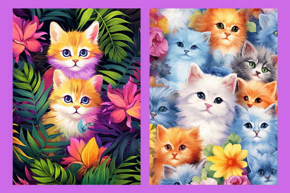 Kittens Patterns for Creative Projects