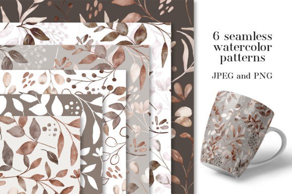 Seamless Patterns with Leaves