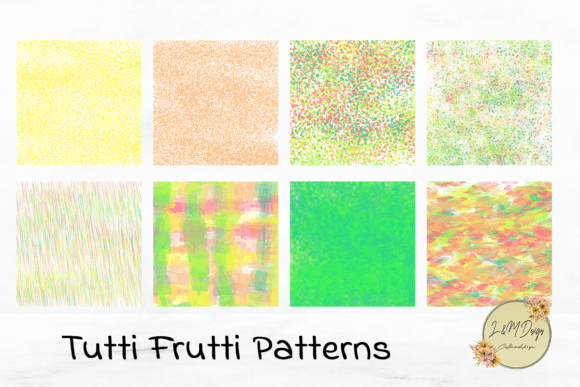 Tutti Frutti Patterns for Creative Projects